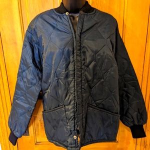 Vintage woodfield men's quilted jacket M